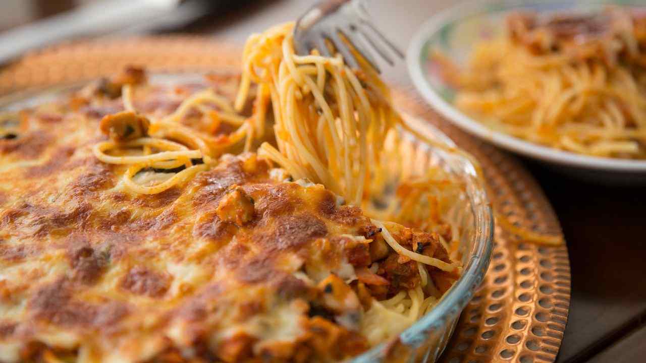 Spaghetti al forno
