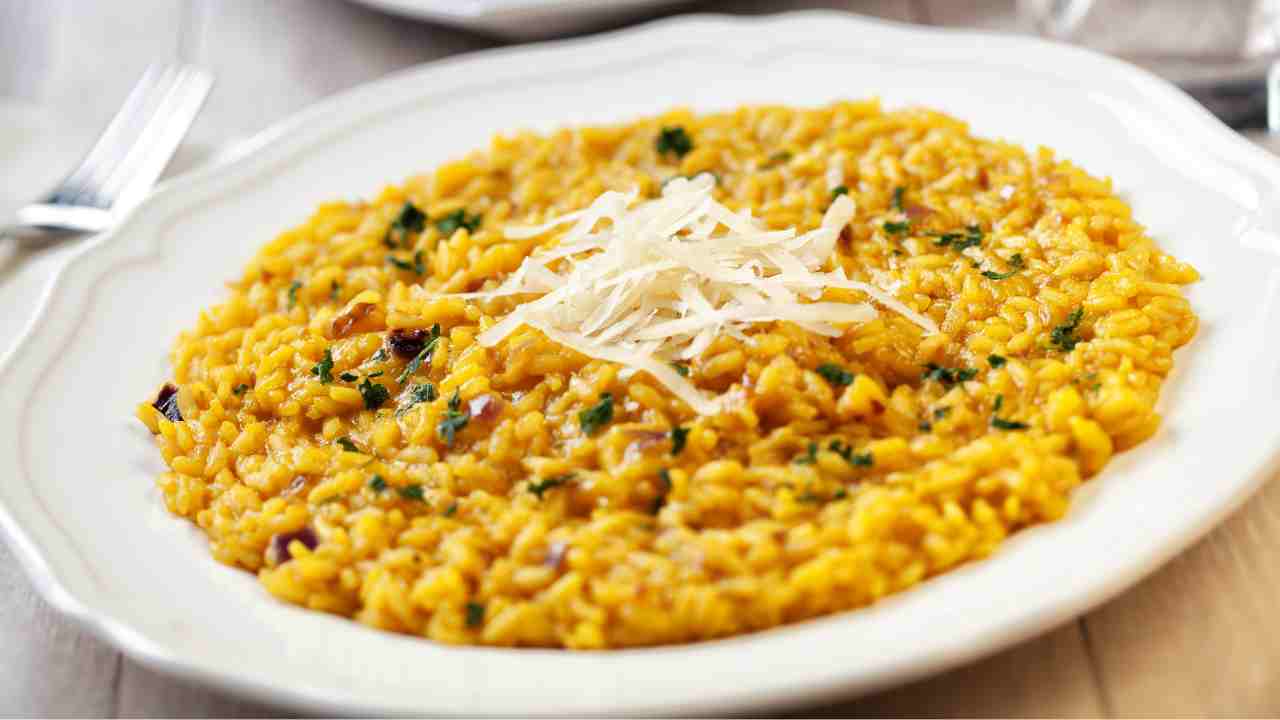 Risotto allo zafferano