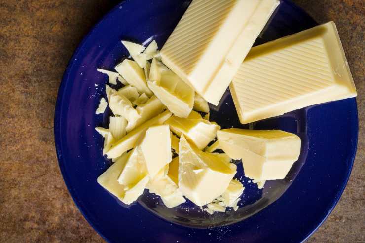 crema spalmabile al cioccolato bianco