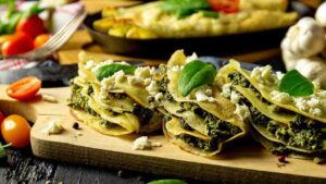 Crepes di spinaci