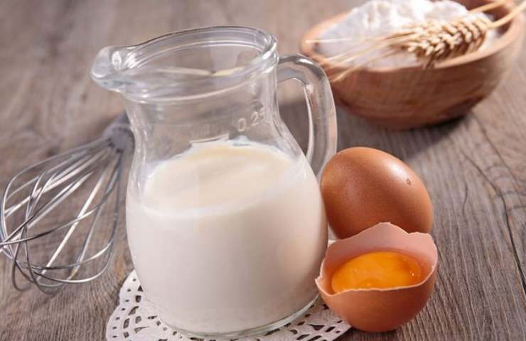 latte e uova