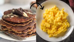 Pancakes strapazzati