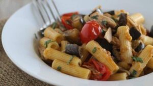 Pasta con melanzane