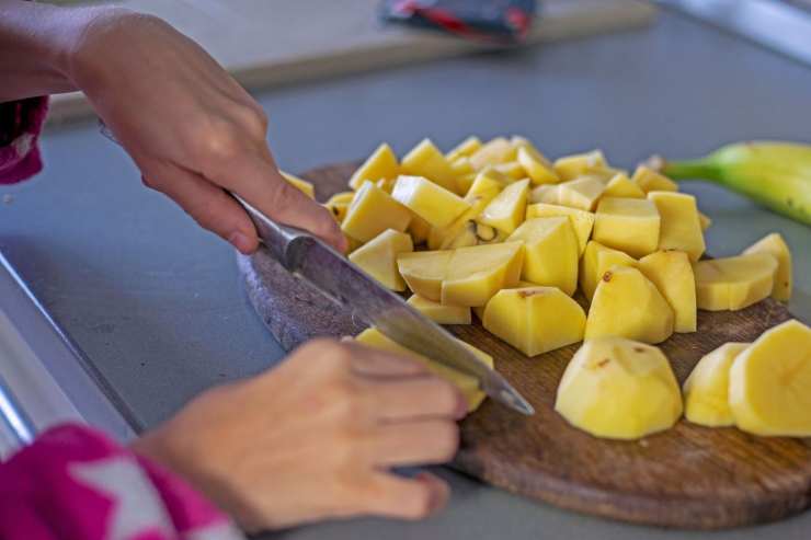 patate croccanti in padella