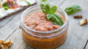 Pesto di fiori di zucca