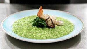 Risotto cremoso alla rucola