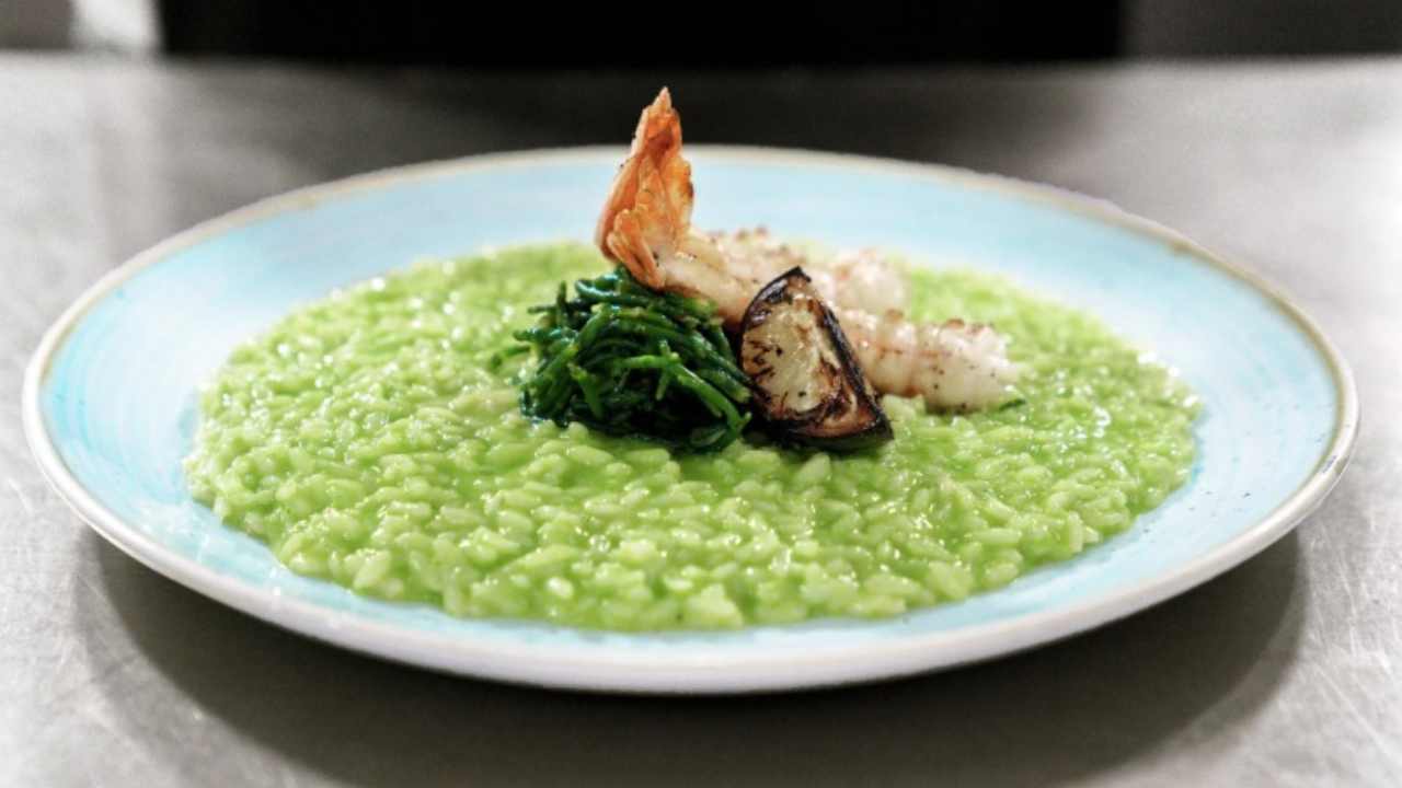 Risotto cremoso alla rucola