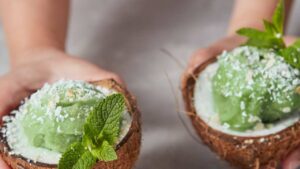 Sorbetto alla menta