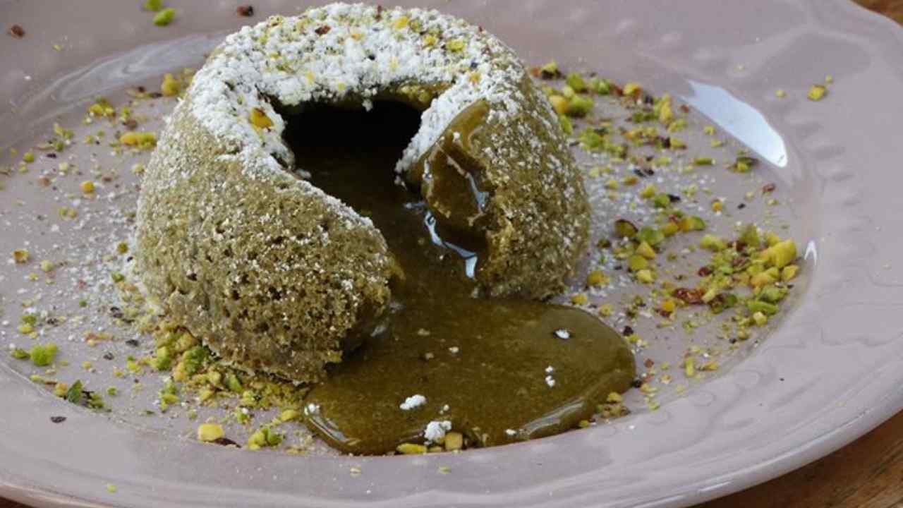 Tortino al pistacchio