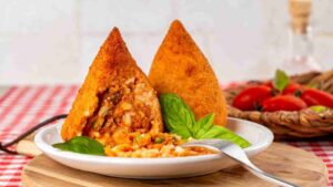 arancini di riso al ragù