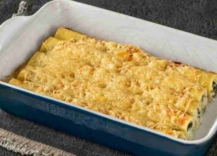 cannelloni ricotta e spinaci
