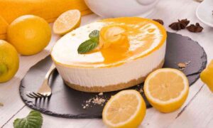 cheesecake al limone