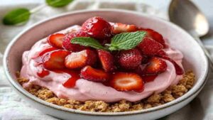coppetta chantilly alle fragole