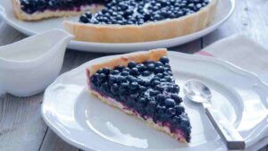 crostata di mirtilli