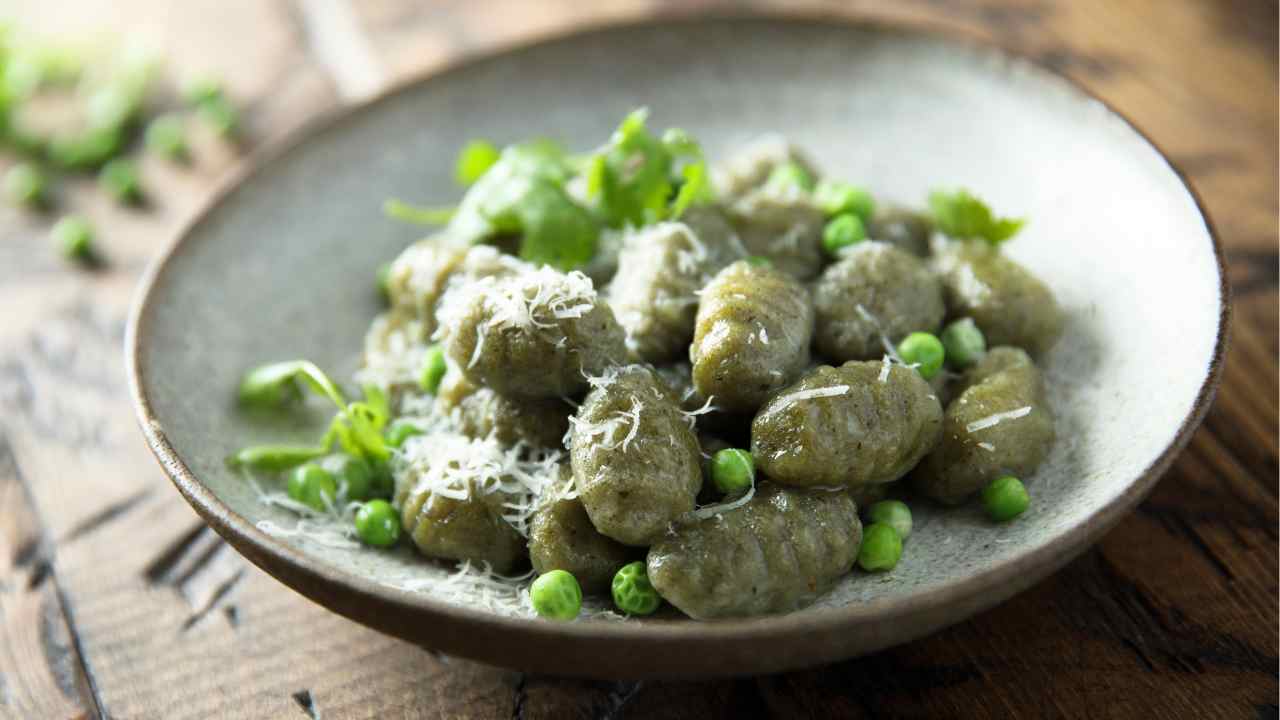 gnocchi ai piselli