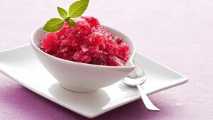 granita alle fragole