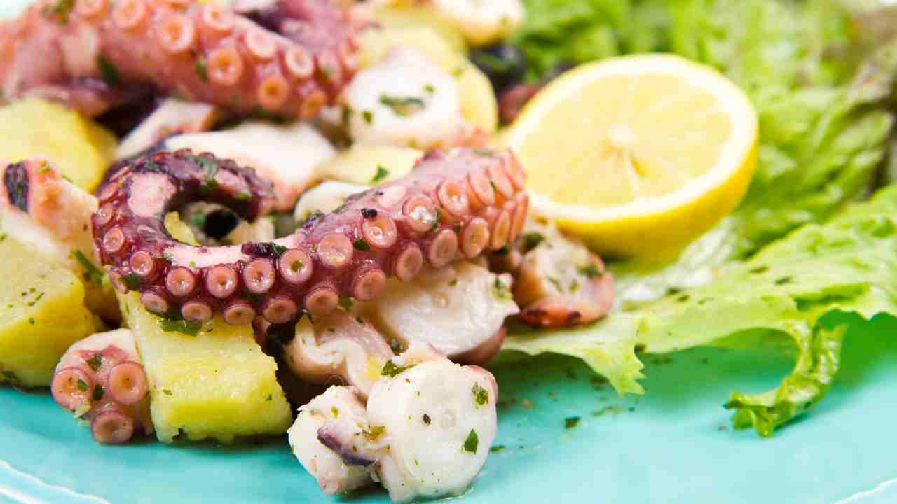insalata di polpo e patate