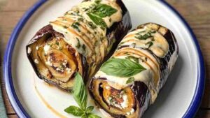 involtini di melanzane vegani