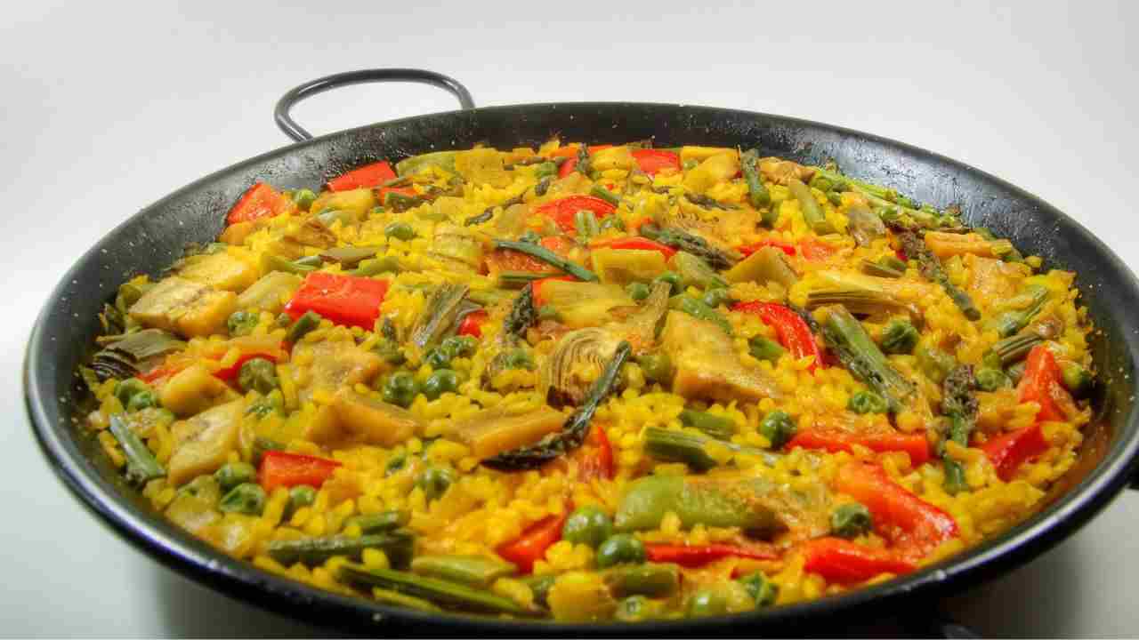 paella vegetariana