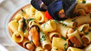 pasta cozze e ceci
