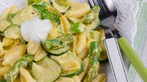 pasta fredda ricotta e zucchine