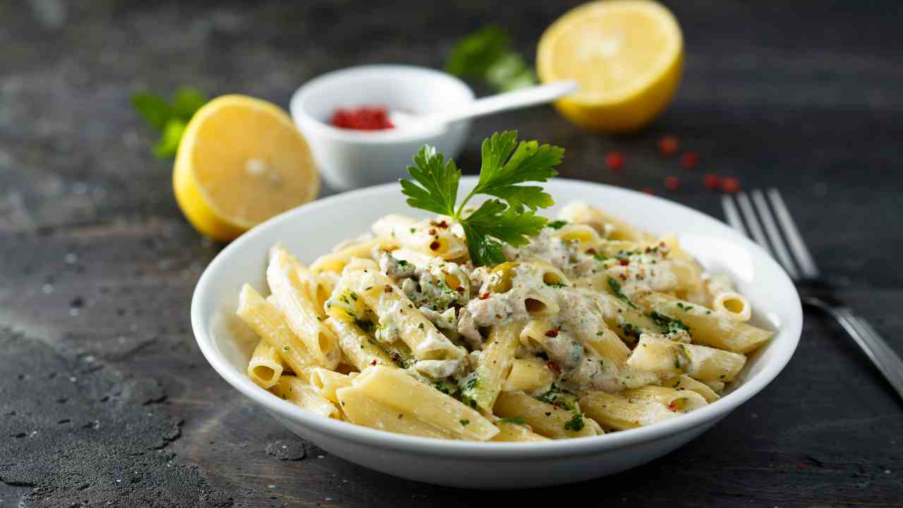 pasta ricotta e limone