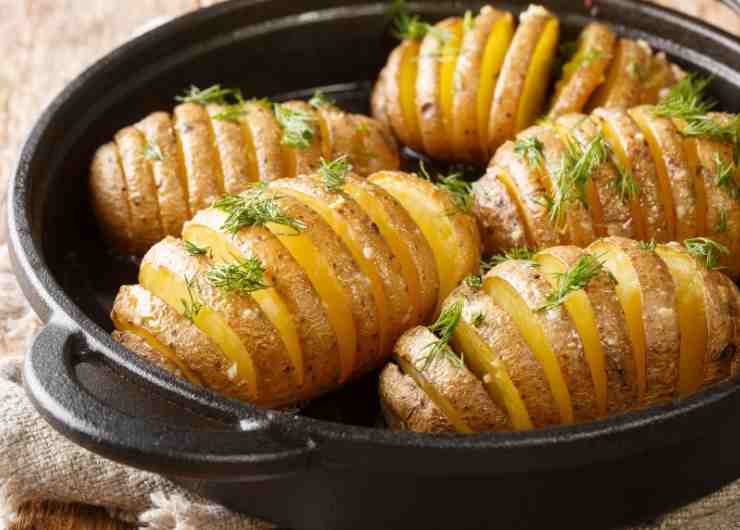 patate americane ripiene cheddar bacon