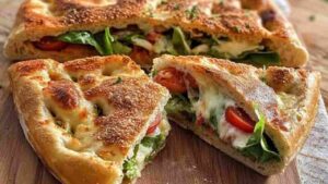 pizza fritta alla scarola