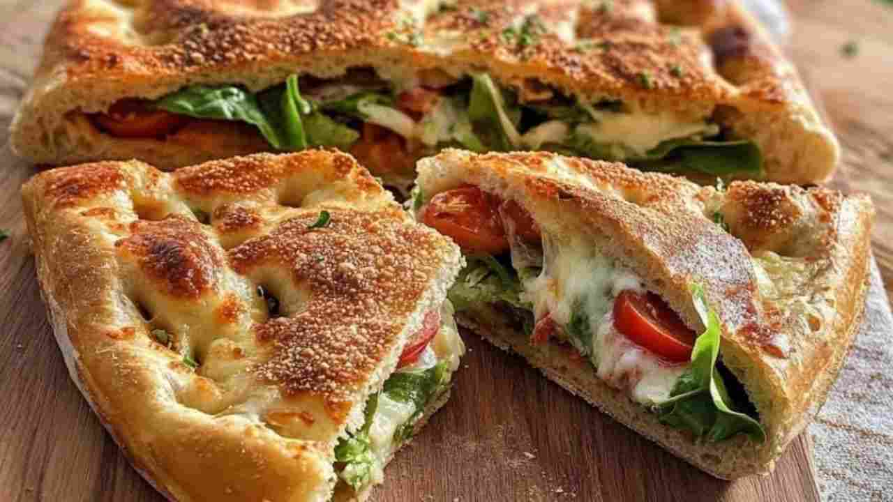 pizza fritta alla scarola