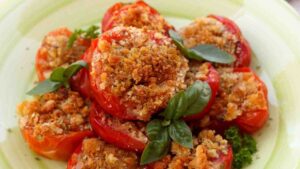 pomodori gratinati al forno