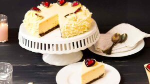 cheesecake al cioccolato bianco