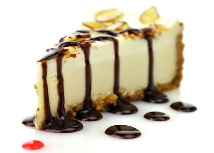 fetta di cheesecake