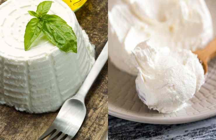 ricotta e mascarpone