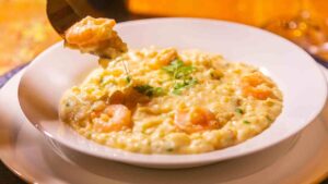risotto con i gamberi