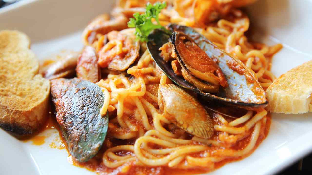 spaghetti allo scoglio