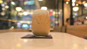 spuma al caffè fredda