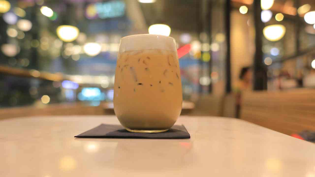 spuma al caffè fredda