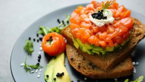 tartare di salmone e avocado