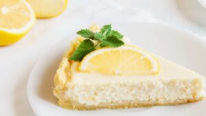 torta fredda al limone