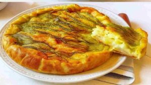tortino fiori di zucca