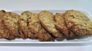 Biscotti di avena e cioccolato