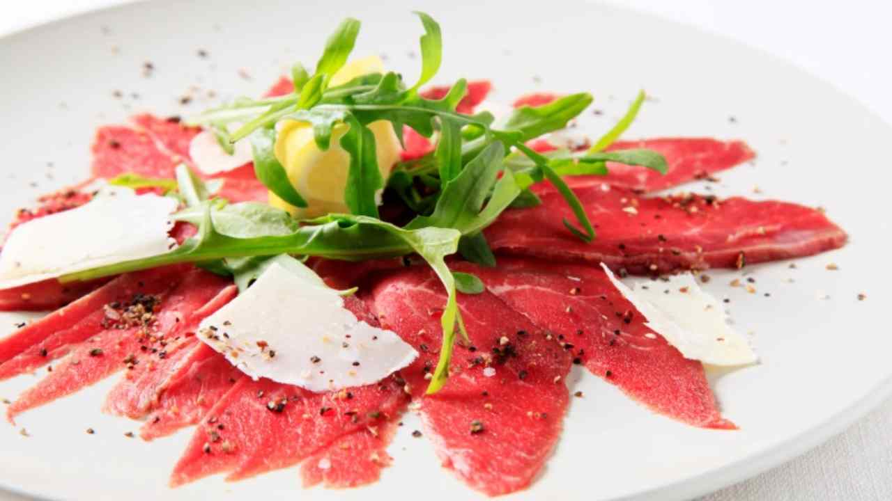 Carpaccio di manzo