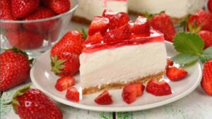 Cheesecake fragole