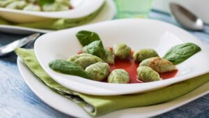 Gnocchi ricotta e spinaci