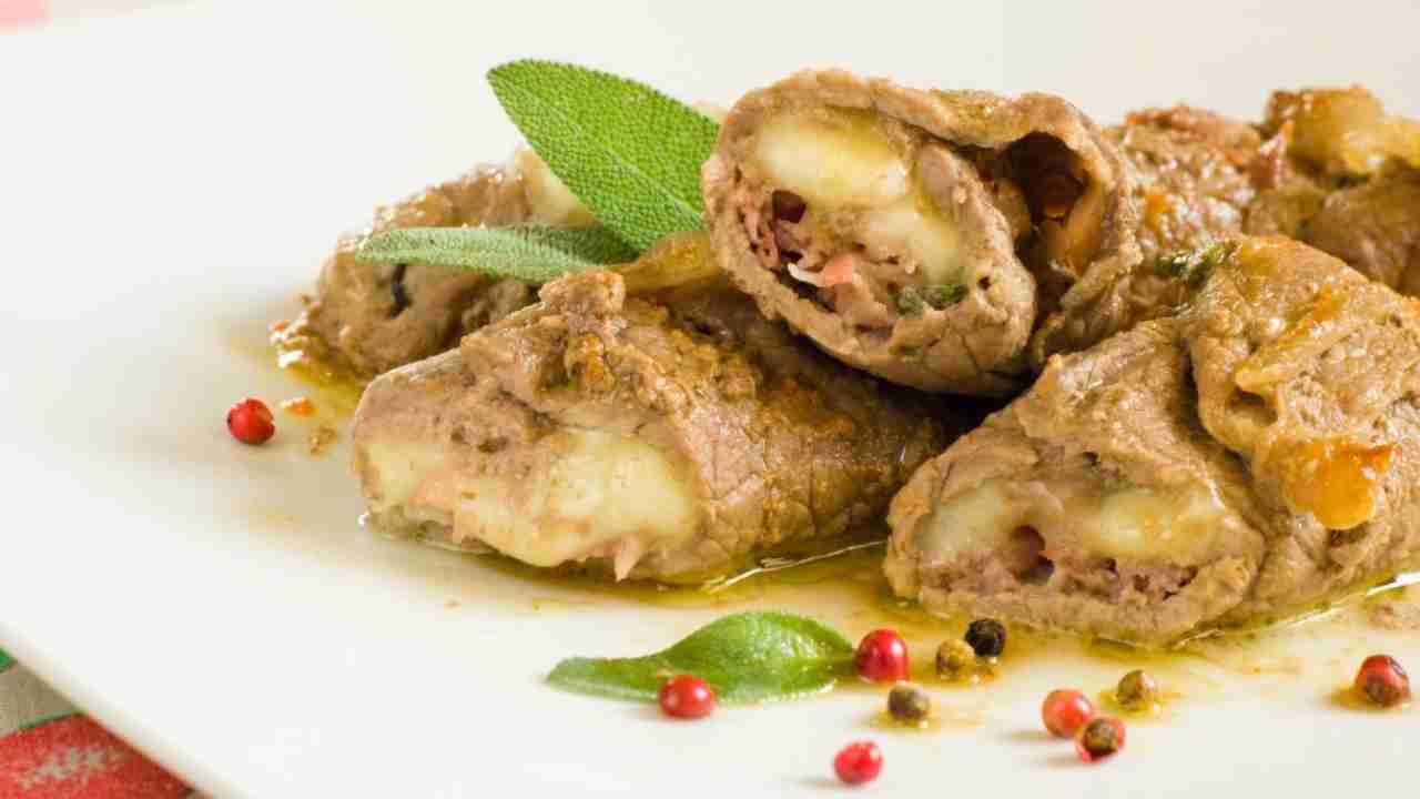 Involtini di carne