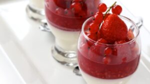 Mousse ricotta e fragole