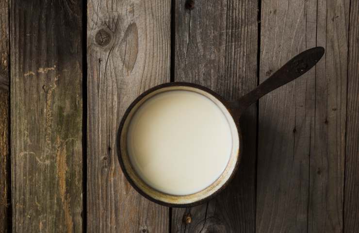 Pentolino con latte