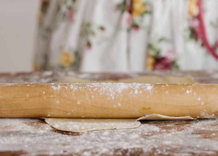 Matterello e pasta sfoglia