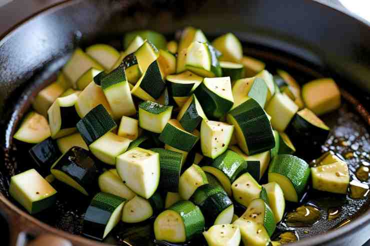 zucchine sabbiose in padella