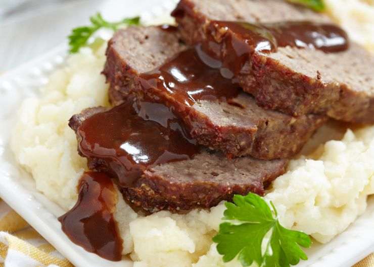 arrosto salsa e purè